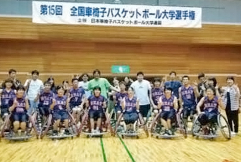 車椅子バスケットボール部